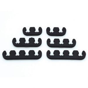 Mr. Gasket 9728 Heavy Duty Black Wire Separators, 7 & 8 MM
