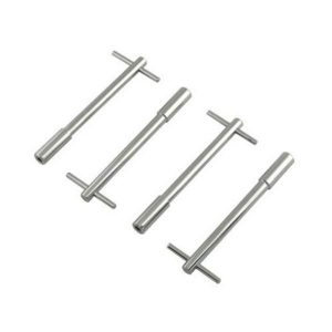 Mr. Gasket 9820 Chrome T-Bar Wing Bolts 5"