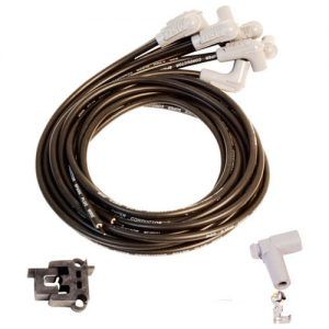 MSD 31223 Super Conductor Spark Plug Wire Set, 8 Cyl, 90° Plug/90° Plug