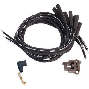 MSD 5551 Street Fire Spark Plug Wire Set, V8, Multi-Angle Socket, HEI