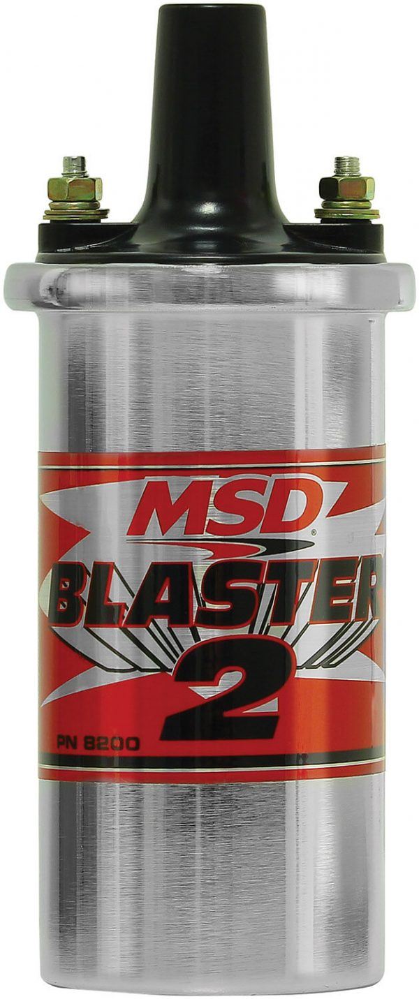 MSD 8200MSD Blaster 2 Coil, Chrome