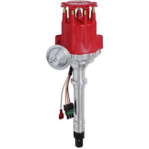 MSD 8360 Ready-to-Run Red Pro-Billet Distributor, Chevy V8