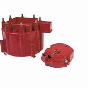 MSD 8416 Distributor Cap And Rotor GM HEI Distributor Red