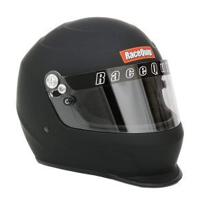 RaceQuip 226993 PRO20 Racing Helmet Youth Size Flat Black SA2020