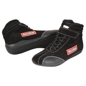 RaceQuip Euro Ankletop Racing Shoes - Black