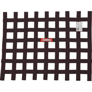 RaceQuip 725005 Ribbon Window Safety Net SFI Black