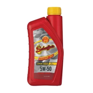 Schaeffer's SR9001 5W50 Supreme 9000 Full-Synthetic Engine Motor Oil - 1 Quart