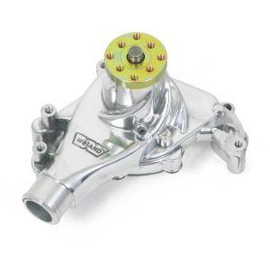Weiand 9240P SBC Long Style Action Plus Water Pump - Polished