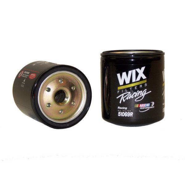 WIX Filters 51069R 61 Micron Racing Oil Filter SBC/BBC Chevy - Short