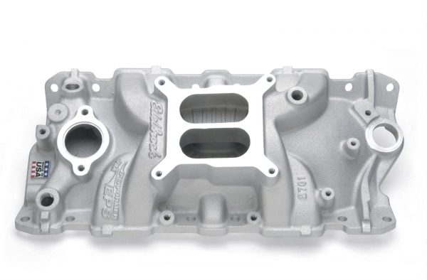 Edelbrock 2701 Performer EPS Intake Manifold 55-86 SBC - IMCA Legal