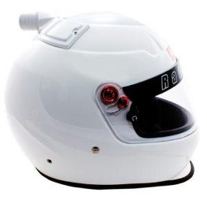 RaceQuip PRO20 Top Air Racing Helmet SA2020 - Gloss White