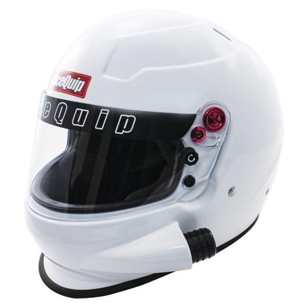 RaceQuip PRO20 Side Air Racing Helmet SA2020 - Gloss White
