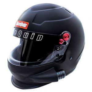 RaceQuip PRO20 Side Air Racing Helmet SA2020 - Flat Black