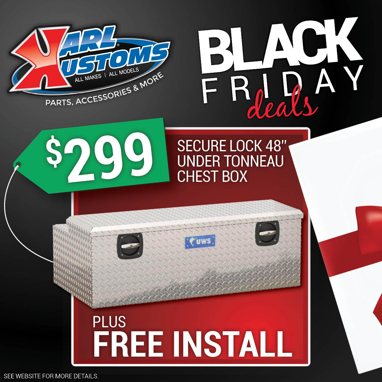 2020 11Nov - Black Friday Socials - Individual - UWS Chest Box