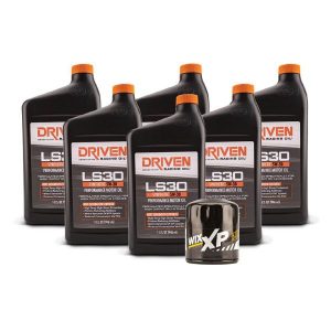 Joe Gibbs Driven LS30 5W30 Oil Change Kit - Oil+WIX Filter