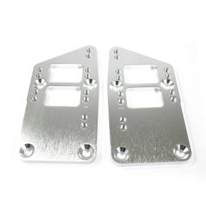 LS Swap Conversion Machined Aluminum Motor Mount Adapter Plates LS1 LS2 LS3 5.3