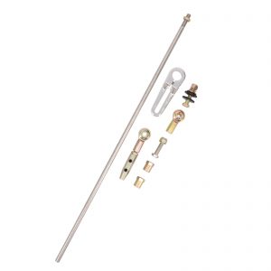 Universal Adjustable Column Transmission Shift Linkage Kit Ford C4 C6 Hot Rod