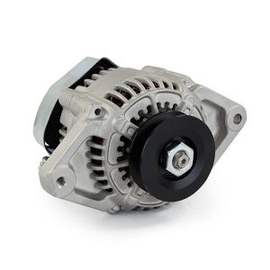 Denso Style Mini 90 AMP Race Alternator GM V Belt 1-Wire Street Internal Reg