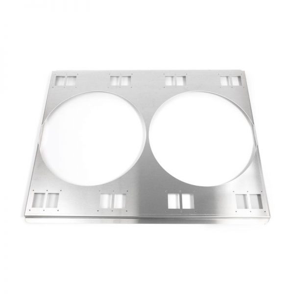 23 3/4" Wide Dual 11" Fan Aluminum Fan Shroud - Image 2