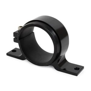 Bosch 044 Style Black Aluminum Fuel Pump Bracket 60MM Filter Ignition Coil
