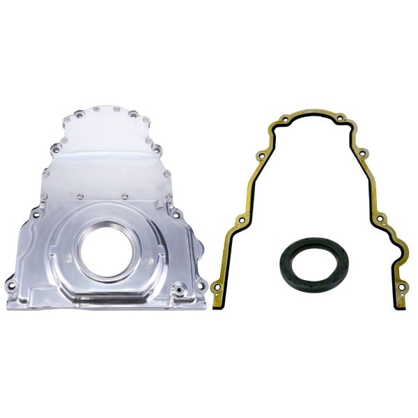 LS1/6 Timing Cover with Crank Seal & Gasket - Polished