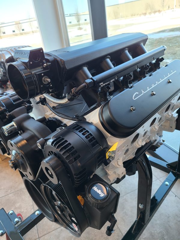 Custom LQ9 LS364/450 LS Engine with Intake,TB, Injectors, Front Drive and More