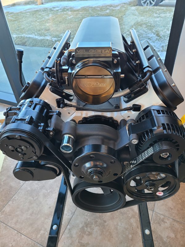 Custom LQ9 LS364/450 LS Engine with Intake,TB, Injectors, Front Drive and More - Image 4