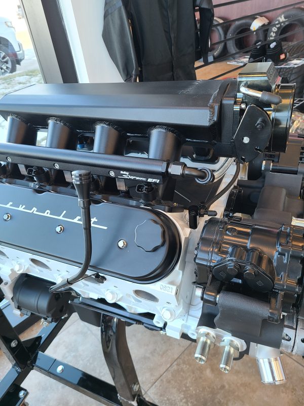 Custom LQ9 LS364/450 LS Engine with Intake,TB, Injectors, Front Drive and More - Image 3