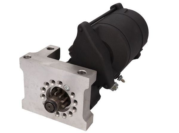 Chevy staggered mount starter