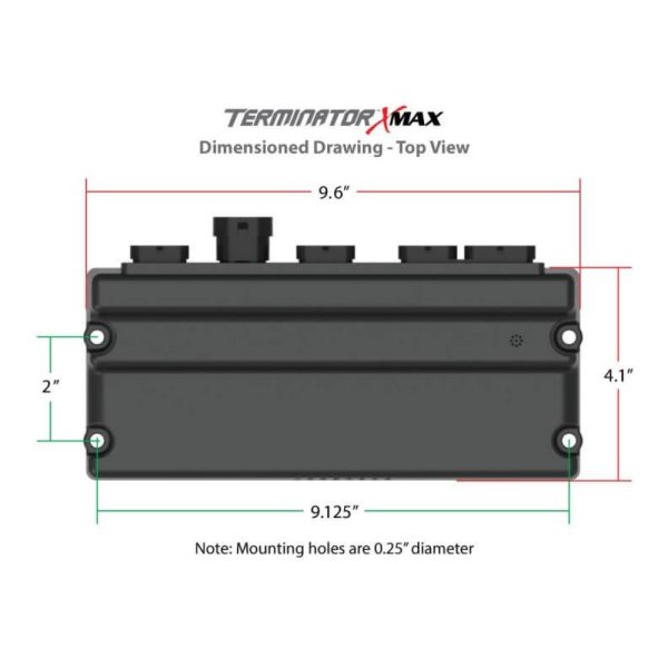 Holley EFI 550-930T Terminator X Max 24x /1x Multec 2 LS DBW Control No Handheld - Image 4