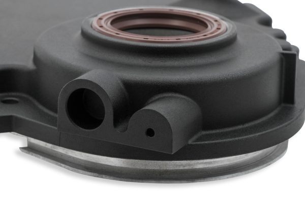 Holley 21-151 SBC Timing Chain Cover W/O Crank Sensor - Image 3