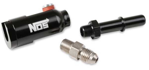 NOS 17002NOS Late Model Billet Fuel Line EFI QC Adapter fits 3/8" Fuel Rail - Image 2
