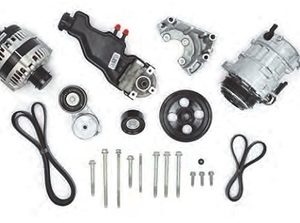 L8T 6.6L Accessory Drive System with A/C