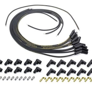 Moroso 9882M MagTune Unassembled 8mm SparkPlug Wires 135? Boot HEI Universal