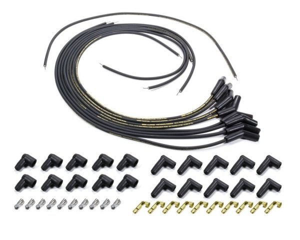 Moroso 9882M MagTune Unassembled 8mm SparkPlug Wires 135? Boot HEI Universal