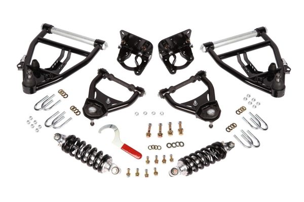 Aldan American 300136 Front Coilover Conversion Kit 63-87 C10 SB w/ Control Arms