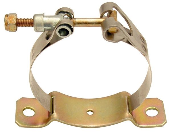 Moroso 63401 Universal Overflow Tank Mounitng Kit Bracket Steel 3in Zinc Plated