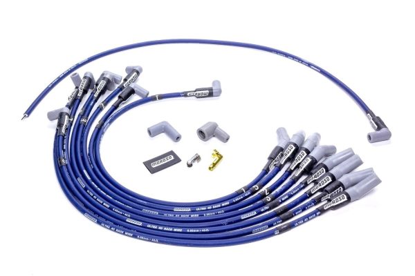 Moroso 73675 Ultra 40 Unsleeved Wire Set Custom Fit Ford 289 302 8.65mm Blue