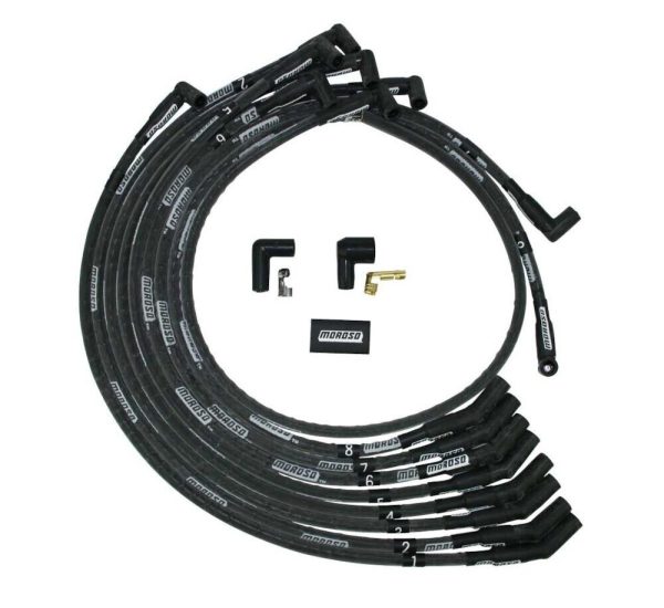 Moroso 9772M Mag-Tune Plug Wires HEI 135? Spiral Core 8mm Over V/C Ford 351W