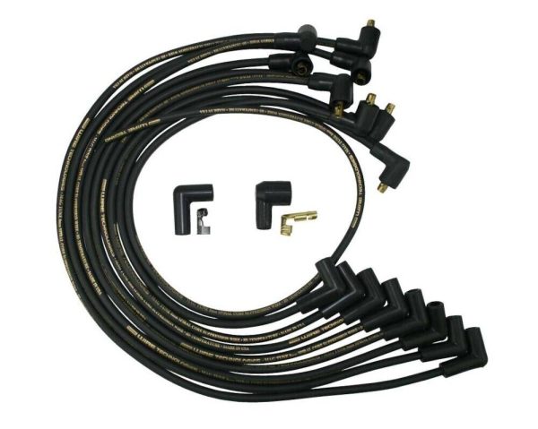 Moroso 9860M Mag-Tune Plug Wires SBC Non-HEI Socket Small Block Chevy Over V/C 90° Boot