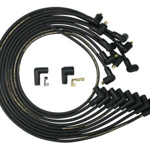 Moroso 9861M Mag-Tune Plug Wires BBC 7.4L Under Header 90? Plug Crab Cap Non HEI