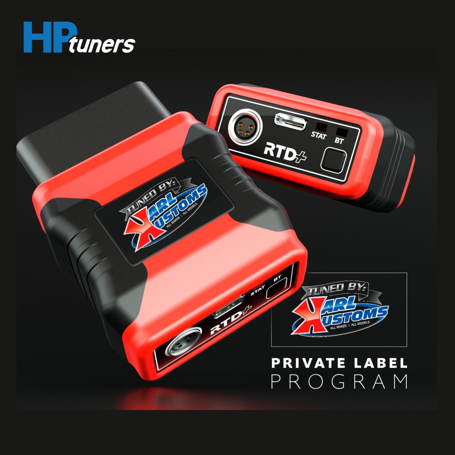 HP Tuners RTD+ Remote Tuning OBDII Bluetooth Interface Module