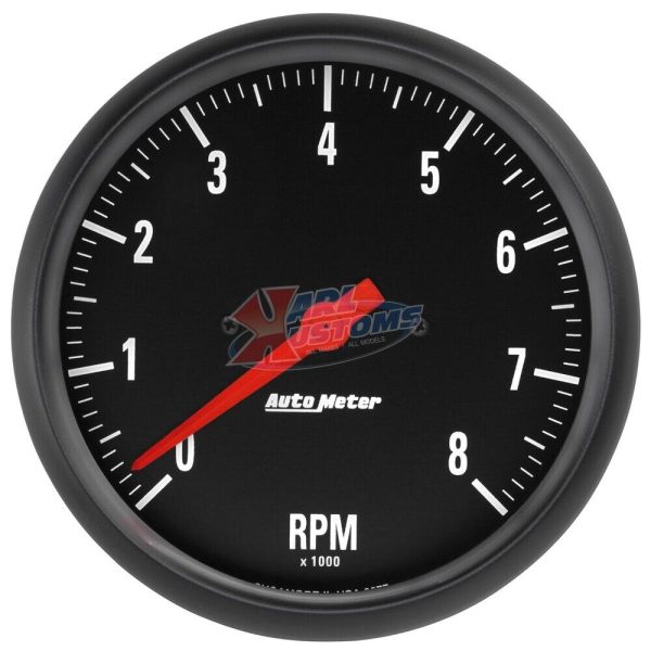 AutoMeter 2677 Z-Series Analog In-Dash Tachometer 5in Dia 0-8000RPM Backlit