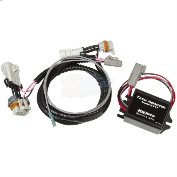 AutoMeter 9123 GM LS Plug and Play Wire Harness Tachometer & RPM Signal Adapter
