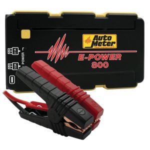 Auto Meter EP-800 Emergency Batter Pack Jump Starter 800 Amp Peak 1800mAh 14.8V