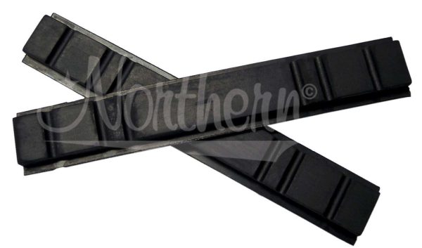 Northern Z16516 GM Universal Rubber Radiator Mount Pad (Pair) 6 1/2" X 1" X 3/8"