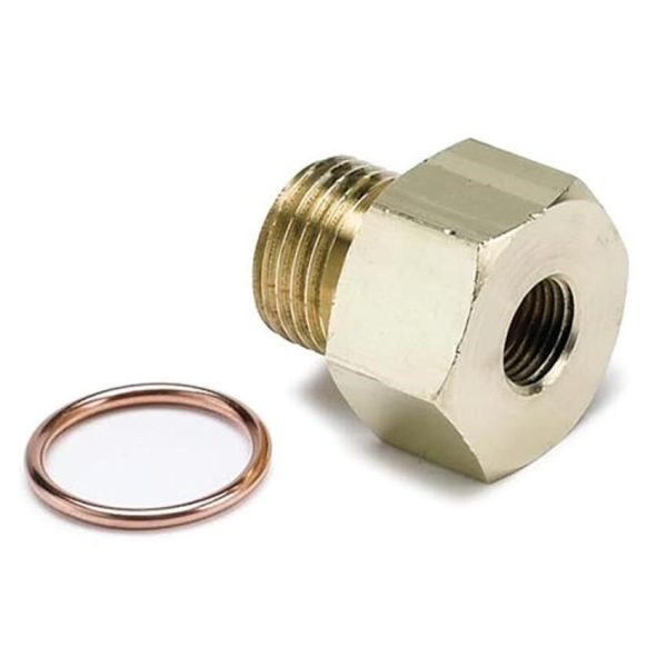 Auto Meter 2268 16mm To 1/8" NPT LS Engine Oil Pressure Sender Adapter Fitting