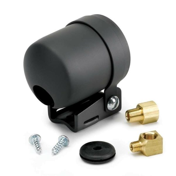 AutoMeter 2204 Individual Gauge Mount Cup Pod Pedestal Black 2-1/16" 52mm Steel