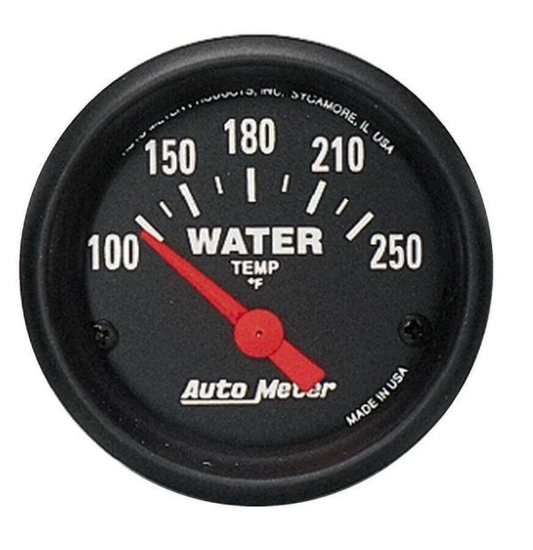 AutoMeter 2635 Z-Series 2-1/16" Electric Water Temperature Gauge 100-250 ?F