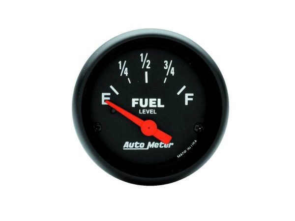 AutoMeter 2643 Z-Series 2-1/16" Fuel Level Gauge 240 Empty 33 Full Ohm Range